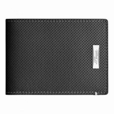 S.T. Dupont Defi 8 Credit Card Wallet, Perforated Leather, 170402, New In Box