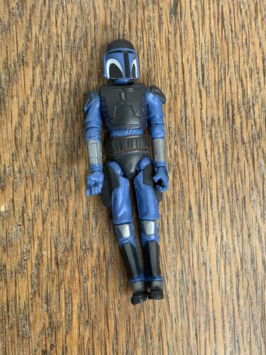 Star Wars 2010 Hasbro Mandalorian Warrior 3.75" The Clone Wars Action Figure - Picture 2 of 4