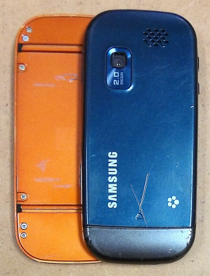 Samsung Gravity 2 SGH-T469 - Gray and Orange ( T-Mobile ) Very