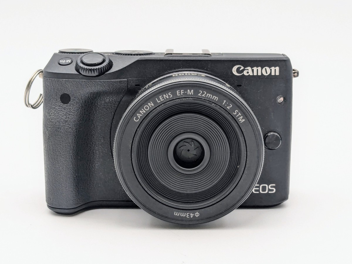 Canon EOS M3 24.2MP Mirrorless Digital Camera w/ Canon EF-M 22mm F 