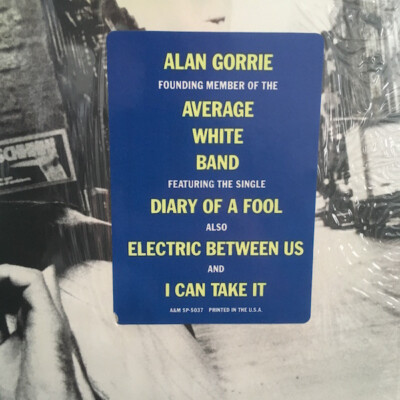 AOR LPレコードALAN GORRIE /SLEEPLESS NIGHTS AOR LPレコードALAN GORRIE /SLEEPLESS NIGHTS LP Sleepless