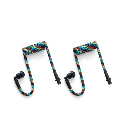DLECNFUN Acoustic Coil Tube Replacement Braided Nylon for DF/CTB-5(2pack) 