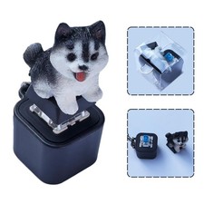 Dog/Cat Fidget Toy - Sounds Light Keychain,Stress Reliever, Gift Anxiety S6S0