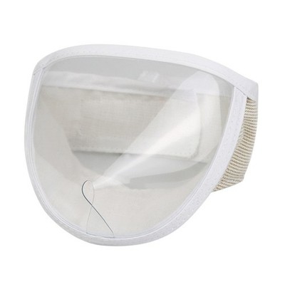 Atmungsaktiver Katzenmaulkorb Transparenter Pflegemaulkorb Katzenmasken