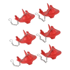 6 Pack Toilet Flapper Replacement for  Hinge- Parts 84995 and 10004902753