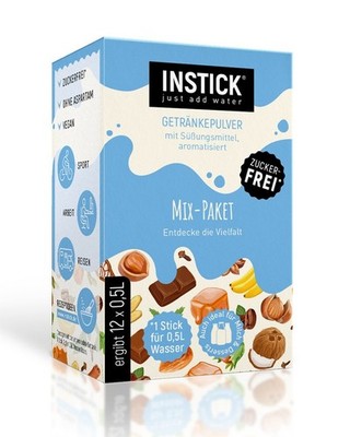 INSTICK Mix-Paket Milchsorten für 12 x 0,5 L