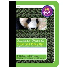 Pacon® Primary Composition Book, Book Bound, D'Nealian/Zaner-Bloser, 5/8" x 5...