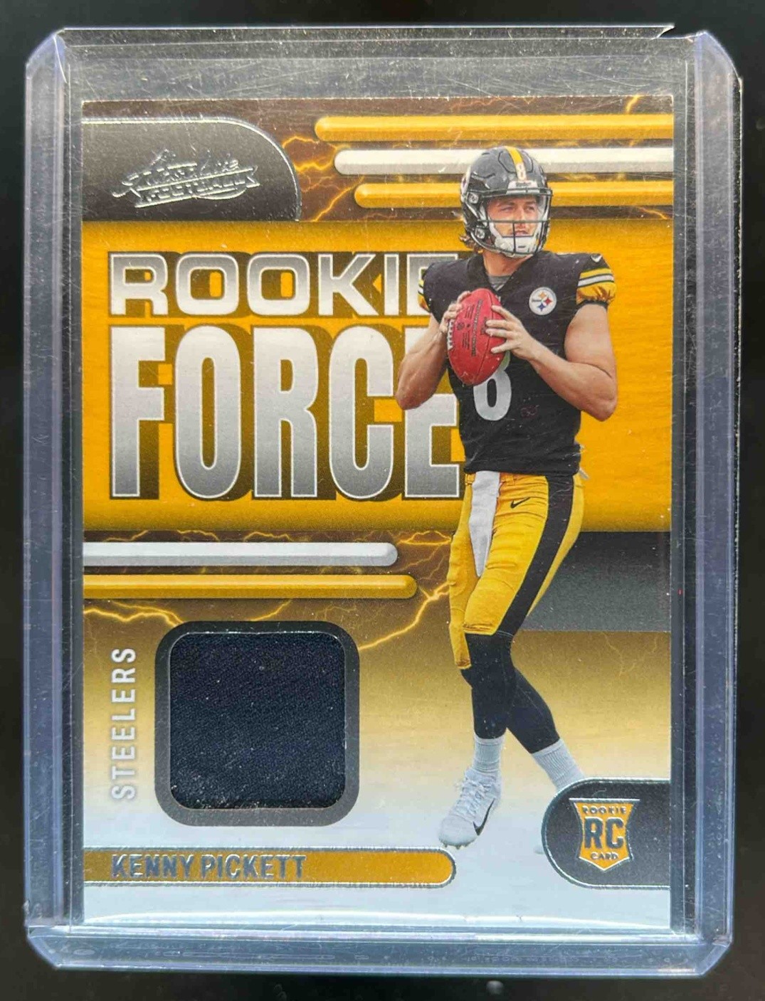 Kenny Pickett Panini Absolute Rookie Force Memorabilia #RF1 Base