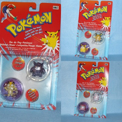 (BE0232) 3x  Pokémon Battle Disc Figuren Lot Special Offer