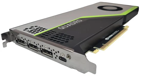 NVIDIA Quadro RTX 4000 8GB GDDR6 3xDP/USB-C Scheda Grafica Video