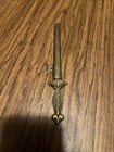 Brass Envelope Opener With Case  — photo 2