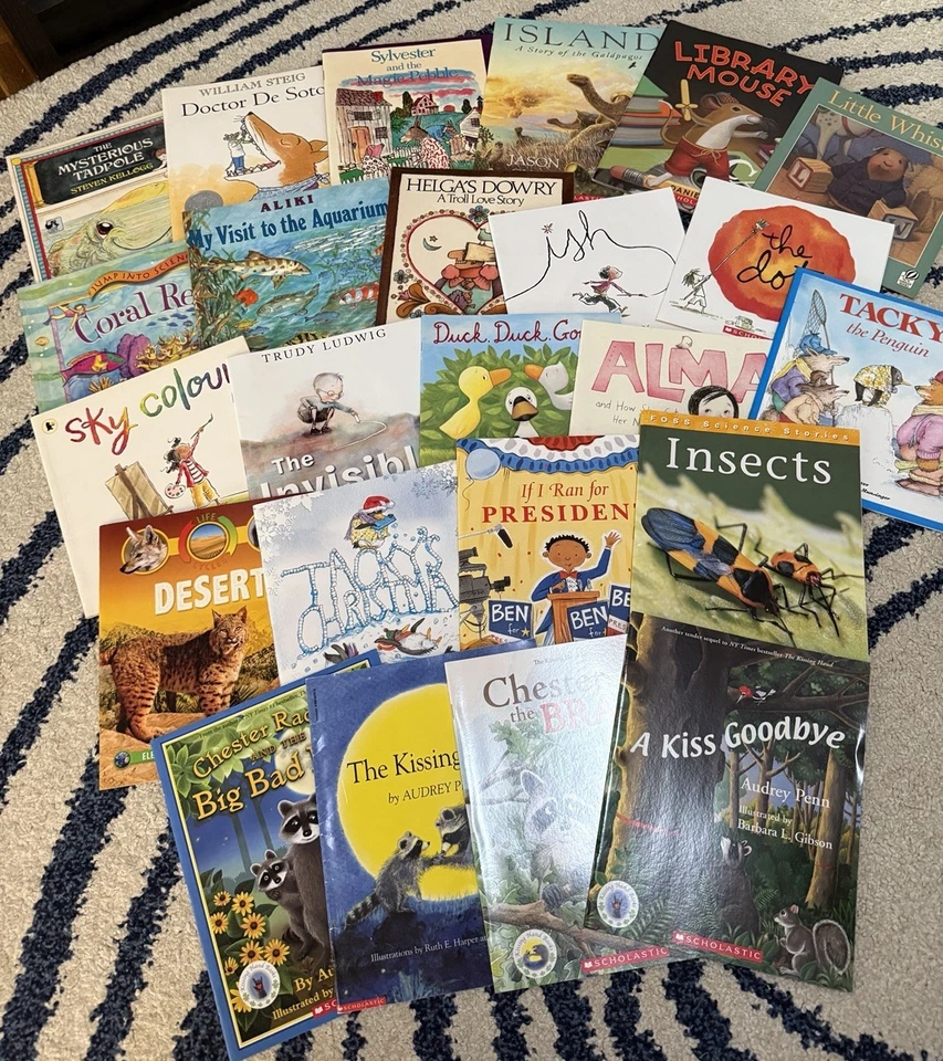 Lot of 100 K, 1st, 2nd Grade AR Accelerated Reading Picture Books - Image 3 of 4