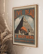 Live Dead and Brothers Annapolis MD Poster Print