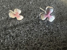 925 Sterling Silver Enamel Fun Dainty Stud Earrings