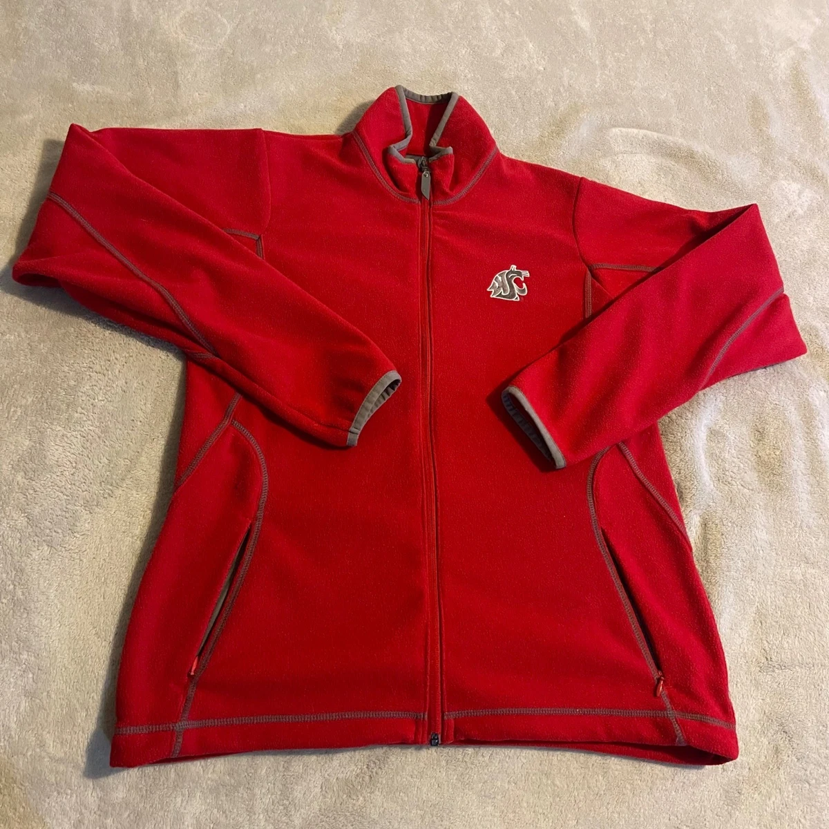 Veste Varsity Cougars Knights Apparel Taille S Rouge - État Très Bon - Washington State