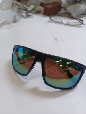 Bajio Toads Sunglasses, Black Matte Frame, Green Mirror Polycarbonate Lens