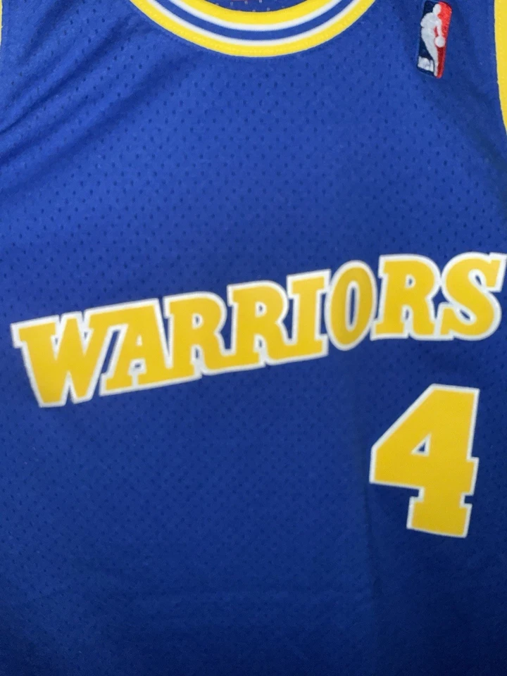Camiseta Mitchell & Ness NBA 1993-94 Golden State Warriors Chris Webber 2XL Foto 3 de 4