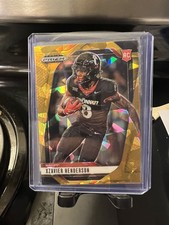 2025 Panini Prizm Draft Picks - Xzavier Henderson #15 Gold Ice Prizm (RC)
