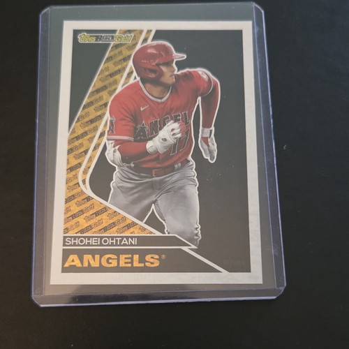 Topps 2023 Update Black Gold Insert Shohei Ohtani Angels #BG-4