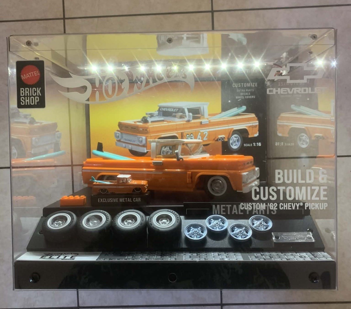 Mattel Brick Shop Hot Wheels Custom '62 Chevy Pickup Target