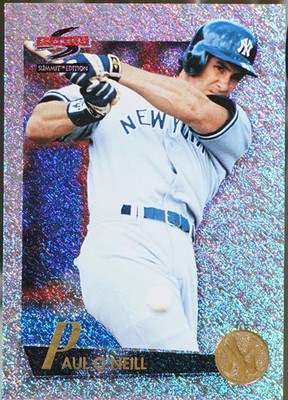 1995 Score Summit - Nth Degree Baseball Paul O'Neill #77 EX