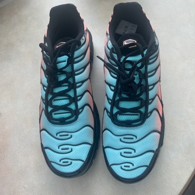 Nike Air Max Plus TN Black/Orange/Aurora Green 12.5 NIB