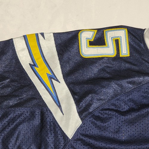 Vtg San Diego Chargers Jersey Sz 54 Antonio Gates NFL Football Reebok Stitched - Picture 7 of 20