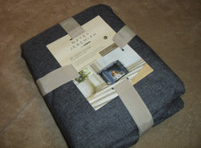 Nate  Jeremiah Cloth Crate Cover 24  Pet Furniture Accent Grey Linen Blend