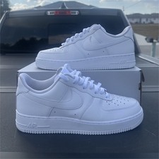 Nike Air Force 1 '07 Triple White Low Top Sneaker