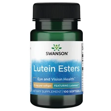 Swanson Lutein Esters 6 mg 100 Softgels