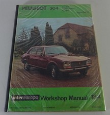 Repair Manual | Peugot 504 Saloon/Convertible/Coupe | 1968 Model