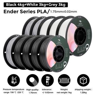 Creality PLA Filament 1.75mm 3D Drucker Ender PLA Plus Drucken Filament Lot DE