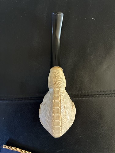 Vintage Antique Meerschaum Eagle Talon Falcon Claw Tobacco Pipe - Picture 7 of 9