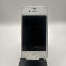 Apple Iphone 4s White For Parts Only Untested As Is