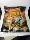 Vintage Sega Genesis - Eternal Champions - 2 Sided Poster Insert
