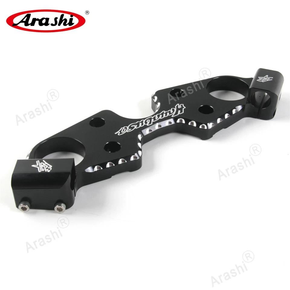Abrazadera superior triple árbol puntiaguda Arashi Gen 2 para Suzuki Hayabusa GSX1300R 2008-2020 Gen 2 Foto 4 de 4