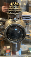Vintage bike Kerosene lit head lamp housing v...