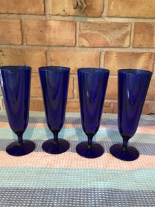 Set-Of-4-Cobalt-Blue-Pilsner-Champagne-Glass