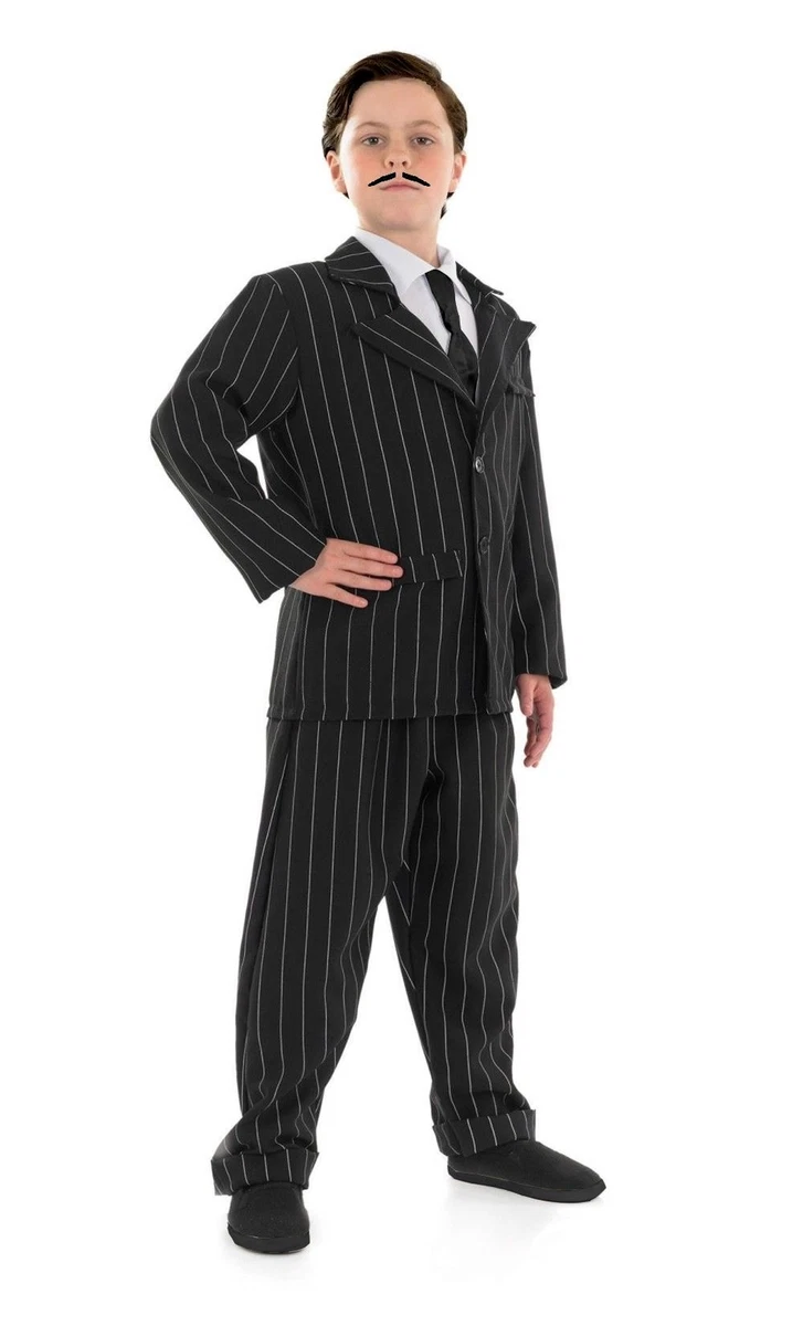 Childs Gomez Addams Family Halloween World Book Day Fancy Dress Costume