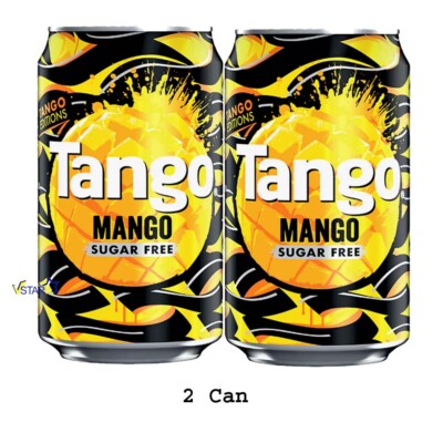 Tango Mango Sugar Free Soft Drink 330ml Perfect Summer Soft Drink