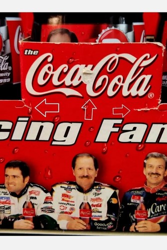 1999 Racing Family Dale Earnhardt Sr./Jr. 6 pack Coca-Cola 8 FL OZ bottles FULL - Picture 13 of 24