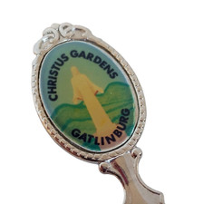 Vintage Souvenir Spoon Collectible CHRISTUS GARDENS Gatlinburg Tennessee State
