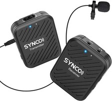 SYNCO G1 A1 Wireless Microphone System with Transmitter Receiver Kit For Camera