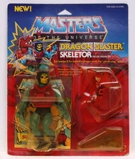 Vintage DRAGON BLASTER SKELETOR 1984 Masters of the Universe - MOC C-9