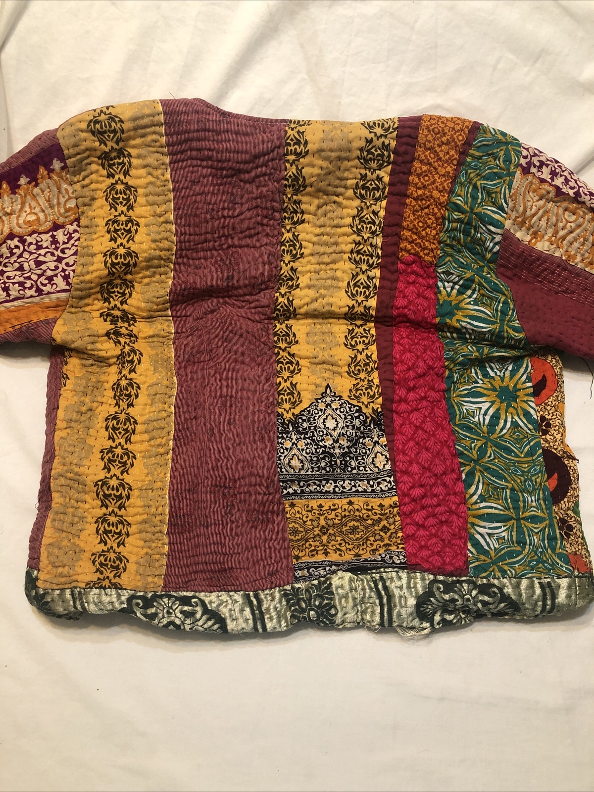 Yaatree Patchwork Quilt Jacket Boho Cottagecore H… - image 8