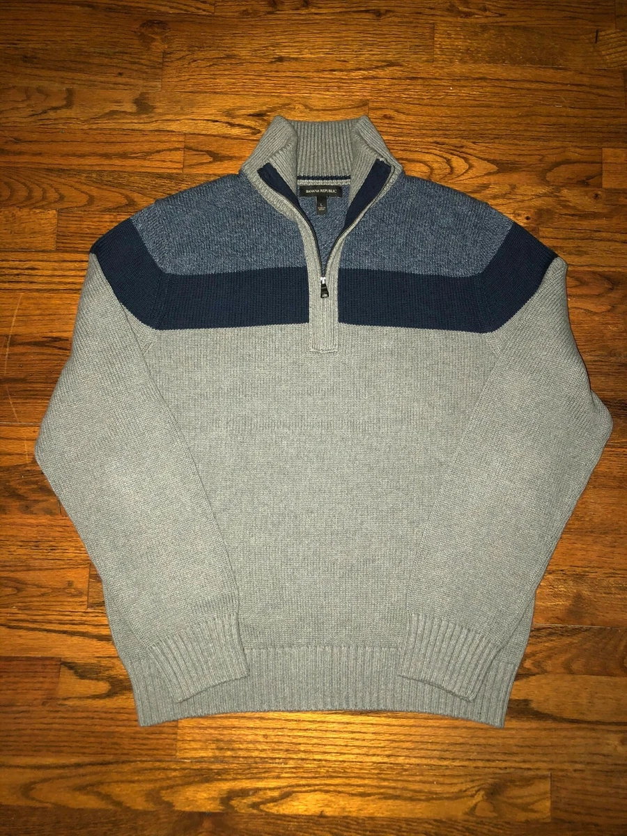 Banana republic hotsell men's quarter zip