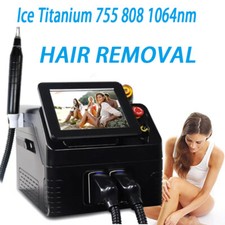 Painless HAIR REMOVAL 808nm Diode Laser ND YAG Pico Laser TATTOO REMOVAL Machine