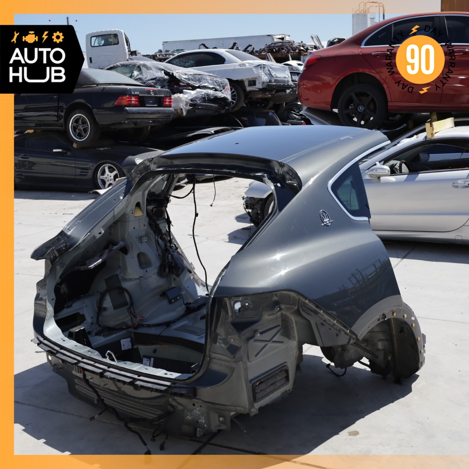 17-21 Maserati Levante M161 Rear Left & Right Side Quarter Panel Cut OEM 44k