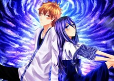 Anime ichiruki kuchiki rukia kurosaki ichigo drawing Stitched Gaming Mat Desk