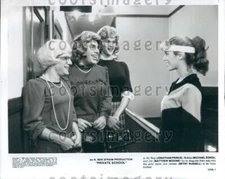 1983 Wire Photo Scene From Movie Private School B Russell M Modine J Prince